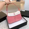 2022 Top-quality Armpit Bags Classic Leather Designer Handbags for Ladies Shoulder Bags Baguette lambswool Multi-Color Fashion wholesale