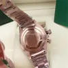 6 zegarków w stylu Diamond 116595 Sapphire Rose Gold 2813 Ruch mechaniczny automatyczny męski zegarek na rękę męską