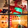 Otros suministros para fiestas de eventos OurWarm Hombre de pan de jengibre inflable de Navidad de 8 pies con LED incorporado Decoraciones para interiores y exteriores Impermeable Año Blow Up Yard 220830