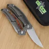 Green Thorn Quantum Folding Knife M390 Blade Camping Camping Tool