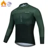 Rennjacken Herren Winter 2023 Team Raudax Fahrradbekleidung MTB Langarmtrikots Ropa Ciclismo Triathlon Kits