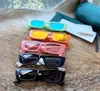 패션 디자이너 선글라스 클래식 안경 고글 야외 해변 태양 안경 남자 여자 6 색 옵션 작은 사각형 사각형 프레임 0516 원래 상자