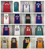 2022-23 Classic Edition 2 Cade Cunningham Basketball Jersey Piston 33 Grant Hill Isiah 11 Thomas Dennis 10 Rodman Reggie 31 Miller Red Blue White Green Size S-XXL