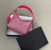 Designer klassische Umhängetaschen Luxus Kristall Frauen Handtaschen Mode Freizeit Halbmond Achselpaket Leinwand Reißverschluss Handtasche Brieftasche