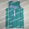 Basquete universitário veste camisa de basquete David Robinson Tim Duncan Hornets Chris Paul Bogues Larry Johnson Bird