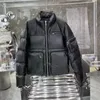 PRRRRメンズダウンジャケットフード付きパフジャケットラグジュアリーデザイナーウォームパーカスタンドカラー冬のコートM-3XLCD4O