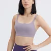 LU-167 Female Yoga Tenues Tank Top Women Corset Sports Bra Push Up Crop Tops Fitness Fitness Hollow Sexy Sexy Running Running Athletic Sportswear Gym Gest