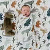 A 70% bamboo baby swaddle muslin blanket quality better than Aden Anais Baby Multi-use big diaper Blanket Infant Wrap 211105202g