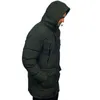 Chaquetas para hombre Warme Mannen Jas Dikker Casual Mode 2022 Nieuwe Winter Katoenen Warm Hooded Lange Mouwen Down Katoen jas NBH638 L220830