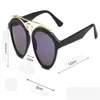 مصمم العلامة التجارية بالكامل نظارة شمسية للرجال نساء غاتسبي ظلال نظارات جولة Framen DE276D