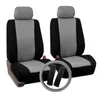 Tampas de assento de carro capa universal cheia para crossovers sedãs volante automático
