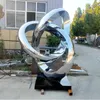Sanat ve El Sanatları Paslanmaz Çelik eğrisel heykel özelleştirilebilir