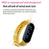 M7 Braccialetti intelligenti IP67 Impermeabile Sport Smart Watch Uomo Donna Pressione sanguigna Monitor della frequenza cardiaca Bracciale fitness per Android IOS4893589