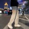 Jeans da uomo 2022 Autunno Luce Moda di lusso Pantaloni dritti in stile europeo e americano Abbigliamento da boutique casual sciolto Uomo