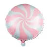 Ballousses en feuille de bonbons colorées Li Windmill Hélium Balloon Balloon Party Party Douche Baby Shower Kids Flated Toy6660914