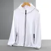 Mens Ceketler Upf 50 UV Güneş Koruma Giysileri Erkek Hoodie Windbreaker Nefes Alabilir Ultratin Güneş Koruyucu Ceket Açık Mekan Balıkçılık Koşu Ceket 220830