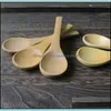 Löffel neues Muster Baby Löffel kleine Löffel Holzsuppe Scoop schöne Haushaltsküche Werkzeuge 10 cm mit Abendessen 0 7AD D2 D Carshop2006 Dhobh