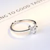 925 Sterling Silver Wedding Ring Antlers Diamond Adjustable Ring Fashion Jewelry