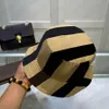 Beaut Hat Sweety Brim Hats for Mens Woman Fashion Classic Stripe Cap Top Quality4766067