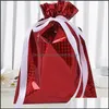 Emballage Cadeau Emballage Cadeau Noël Dstring Sac De Bonbons Emballage Créatif Pour La Maison Année 2021 Noel Présente Drop Delivery Garden Homeindustry Dhrj8