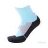 Nouveaux hommes professionnels Femmes Sports Socks Breffable Running Fitness Basketball Cycling Compression