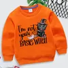 Specjalne okazje bluzy Dzieci Ubranie jesień i zimowy długi rękaw Oneclover GM Halloween Baby Boys Dziewczyny Kid Casual Cartoon Top 220830