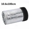 Interior Accessories Universal Glass Fibre Metallic Heat Shield Sleeve Insulated Wire Hose Cover Wrap Loom Tube Shroud Car Parts