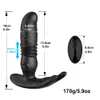 Jeux de nouveaut￩ Games T￩lescopique Masseur de la prostate Wireless Anal Vibrator Dildo For Men Femmes M￢les masturbateurs anal Plug Sex Toy pour adulte 18 sexto