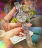 Luxus ber￼hmte Bienenfrauen beobachten kleine Zifferblatt Edelstahluhr Relojo de Lujo Sapphire Glassquarz Bewegung Relogio Feminino f￼r M￤dcheninnen weibliche Armbanduhr