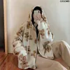 Herenjacks hiphop herfst winter heren streetwear hoodie liefde print harajuku plush fleece outfit ritsjipper feminino l220830