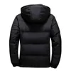 Jackets masculinos Winter Parka térmico encapuzado para baixo de roupa masculina quente Homme M-4xl L220830