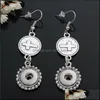 Charm Noosa Snap Button Earring Paw Cross Charms oorbellen