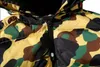 Mens Camouflage Puffer Jackets Womens Down Coat Man Fashion Print Parkas Windbreaker Outerwear Classic Street Style Down Jacket 3xl