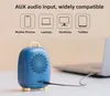 MP3 Musurt Portable Speakers Bluetooth Bluetooth Outdoor Altoparlante Mini Mini Wireless Sports Audio Audio Audio Trumpet Soundbox Light Light Laptop Aux 3,5 mm Pacchetto al dettaglio