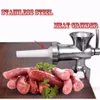 Stuffer de salsicha manual de salsicha manual de carne inoxidável completa para doméstico239u