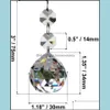 Nyhetsartiklar Crystal Glass Ball Chandelier Prisms hängsmycken delar pärlor 30 mm tydliga julprydnader dekoration dec573 droppe leverera dhquj
