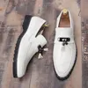 Slip-on-Schuhe für Herren, Lackleder-Schuhe für Herren, italienische Loafer, Herren-Casual-Oxford-Schuhe, Business-Anzug