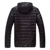 Мужские куртки Royal Blue Coat Мужчины управление молнией зимняя куртка мода Parka Jaqueta Plus Size S-5xl Легкий/теплый L220830