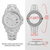 Relogio masculino luxe miss ice out diamanten horloge multifunction dag datum aanpassing kalender kwarts horloges voor mannen DRO 2203252341258R