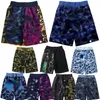 Shorts pour hommes Pantalons de plage camo d'été Shorts imprimés lâches