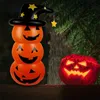 Autres fournitures de fête d'événement Halloween gobelet de citrouille gonflable orange accessoires de décoration dessin animé mignon bonhomme de neige de Noël 220830