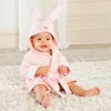 사랑스러운 아기 소녀 집의 옷 만화 후드 목욕 가운 아이 어린이 유아 목욕탕 가운 귀여운 겨울 아기 ​​착용 잉글리쉬웨어