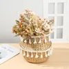 Dekorative Blumen 1Bouquet Künstliche Simulation Gras Lebensechte Pflanzen Blumenarrangements Wild Ornament Hochzeit Party Supplies Geschenk