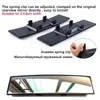 Interior Accessories 300/270/240mm Car Anti-glare Rear View Mirror Large Mirrors Clip-on Wide Angle Panoramic Baby