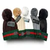 겨울 패션 사랑스러운 여자 양모 모자 편지 다양한 다양한 색상으로 인쇄 된 캐주얼 야외 착용 액세서리 3089