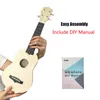 20 pcs Wholesale DIY Ukulele kit with Assembly Manual and All Accessories