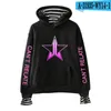 Men's Hoodies WAWNI Jeffree Star Fake Two Piece Hoodie Fashion Hooded Sweatshirt Pullover Cotton Polyester 2022 High Quality