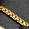 Correntes 5mm Moda Moda Menção Jóias para mulheres 18K colar de corrente de ouro Hip Hop Miami Colares Presentes Ladadistas Lulubaby DH2YW