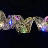 زخرفة عيد الميلاد 1M/2M/5M LED أضواء سلسلة أضواء الشريط تديرها FAIRY LIGHT