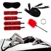 Beauty Items BDSM Set Flirting Supplies Couple Alternative Toys Fun Binding Bondage Handcuffs Shackles Rope Bed Game